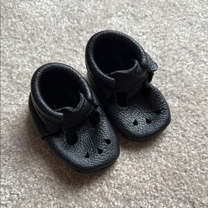 Freshly Picked Mary Jane Moccasin - Black